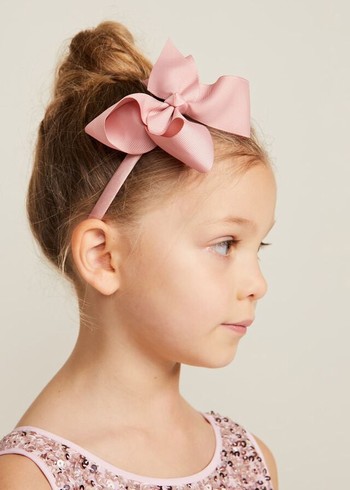 Phase Eight Bow Hair Band & Clip Set Hats Pink Canada | MYQWVO-148